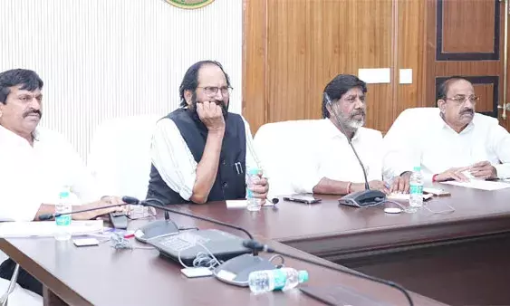 BRS constructed irrigation projects for money, not water: Uttam alleges huge corruption in Sitharama project