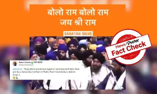 Fact Check: Old video of Sikh prayers falsely linked to inauguration of Ram Temple in Ayodhya