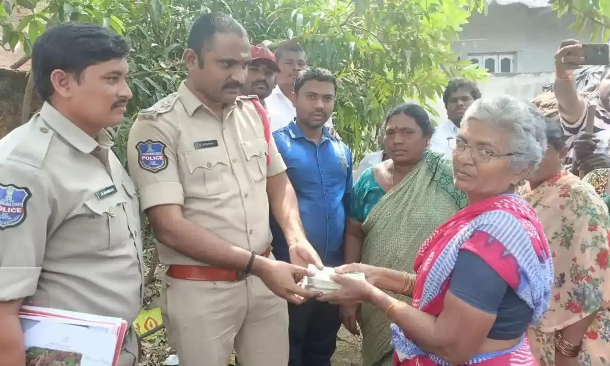 Mahabubabad: How police traced Rs 2 lakh buried in courtyard of elderly woman’s house