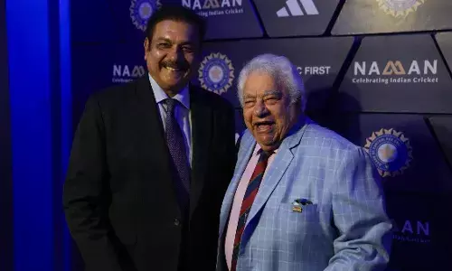 Ravi Shastri, Farokh Engineer honoured with Col CK Nayudu Lifetime Achievement Award