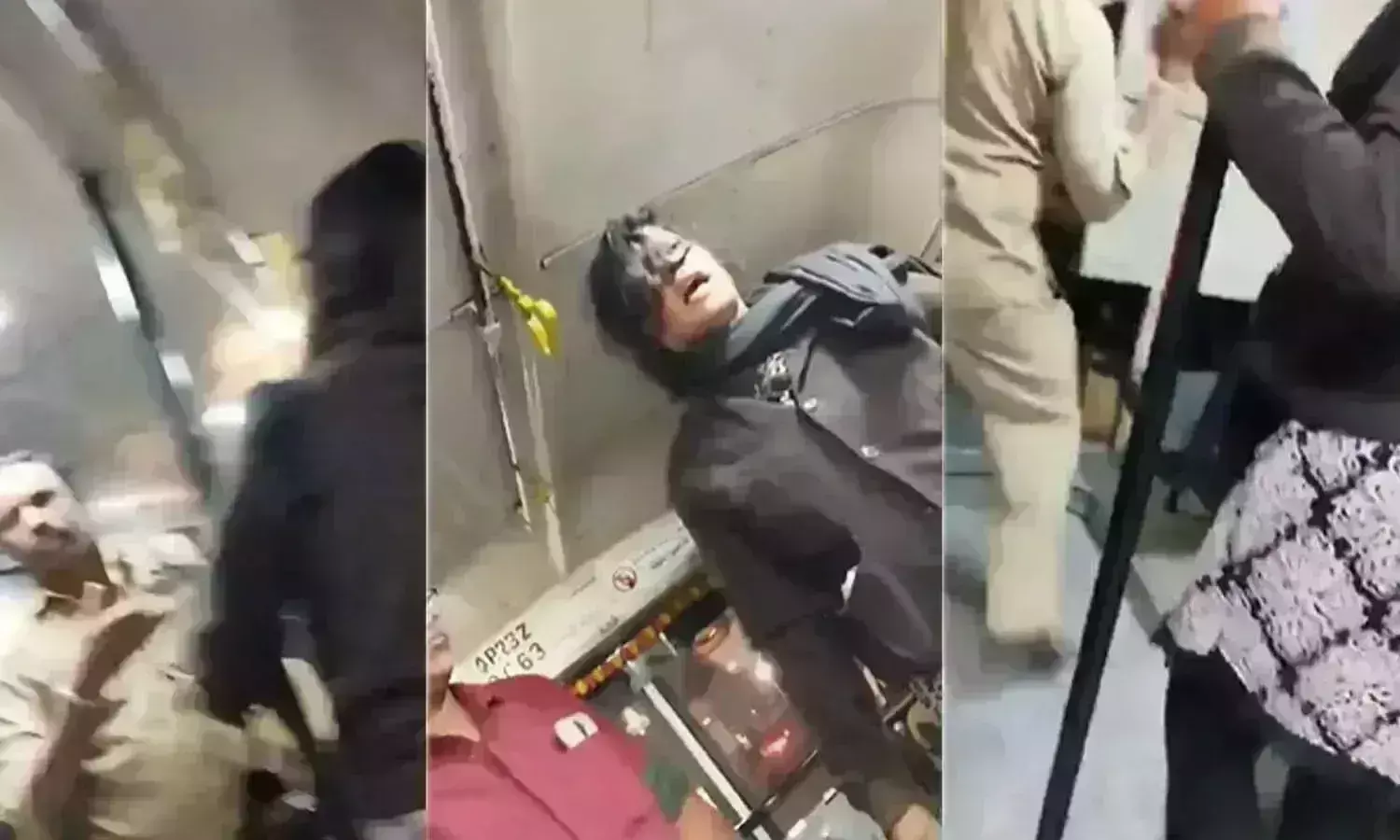 Hyderabad: Woman assaults TSRTC bus conductors, video goes viral; case filed