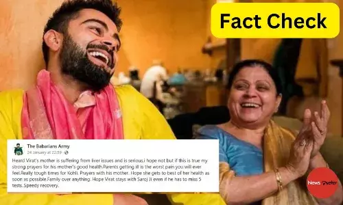 Video Story: News about Indian cricketer Virat Kohliās mother being seriouslyĀ illĀ isĀ fake