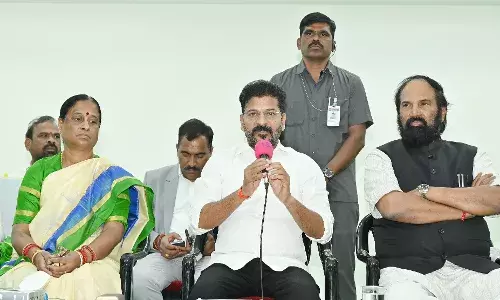 Revanth Reddy: Telangana wonāt hand over projects on Krishna to Centre until water share with AP finalised