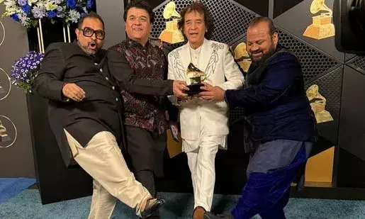Shakti display at Grammys: Five Indians bag awards, Zakir Hussain gets three