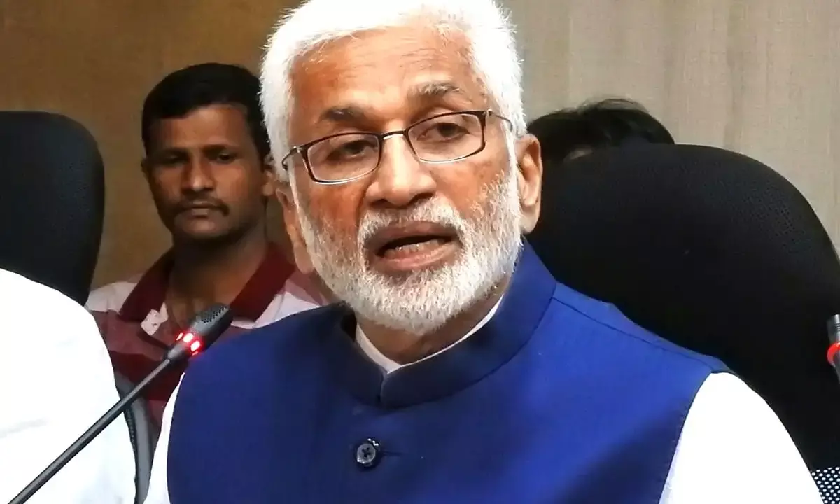 Telangana Govt will collapse: Congress files complaint against Vijay Sai Reddy for comment in RS