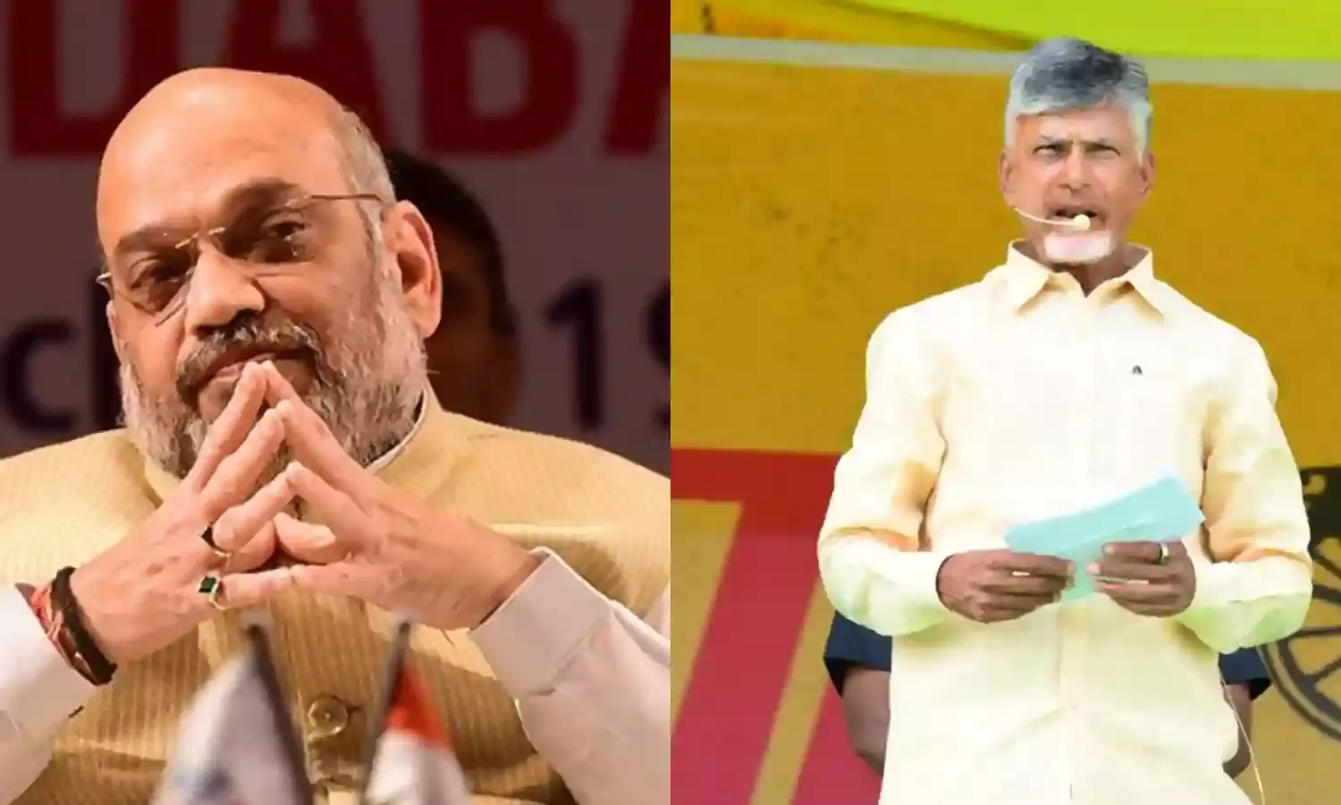Eye on elections: Chandrababu meets Amit Shah; likely to stitch TDP-BJP alliance in Andhra