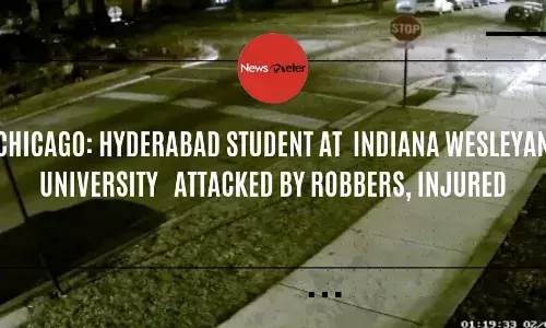 Chicago: Hyderabad student at  Indiana Wesleyan University   attacked by robbers, injured