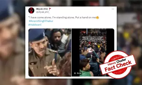 Fact Check: Video of communal scuffle from Damoh in MP falsely linked to ongoing Haldwani riots