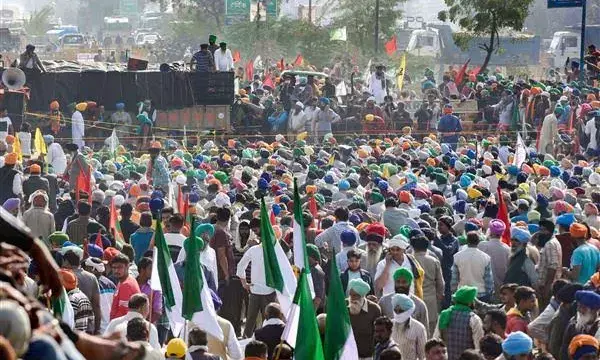 `Modi destroyed agriculture, defence forces: Congress extends support to marching Punjab farmers