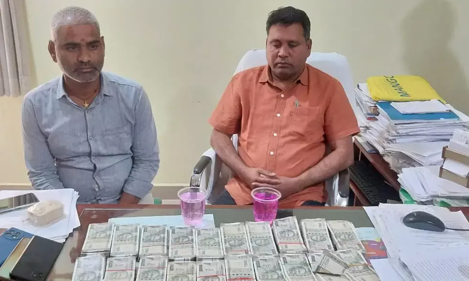 Shamirpet tahsildar, driver land in ACB net while taking Rs 10 lakh bribe