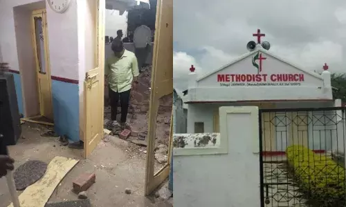 Several injured in group clash over road widening, church in Janwada damaged