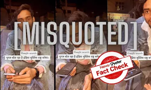 Fact Check: Man shares search results on religion as Googleās prediction of Indiaās future