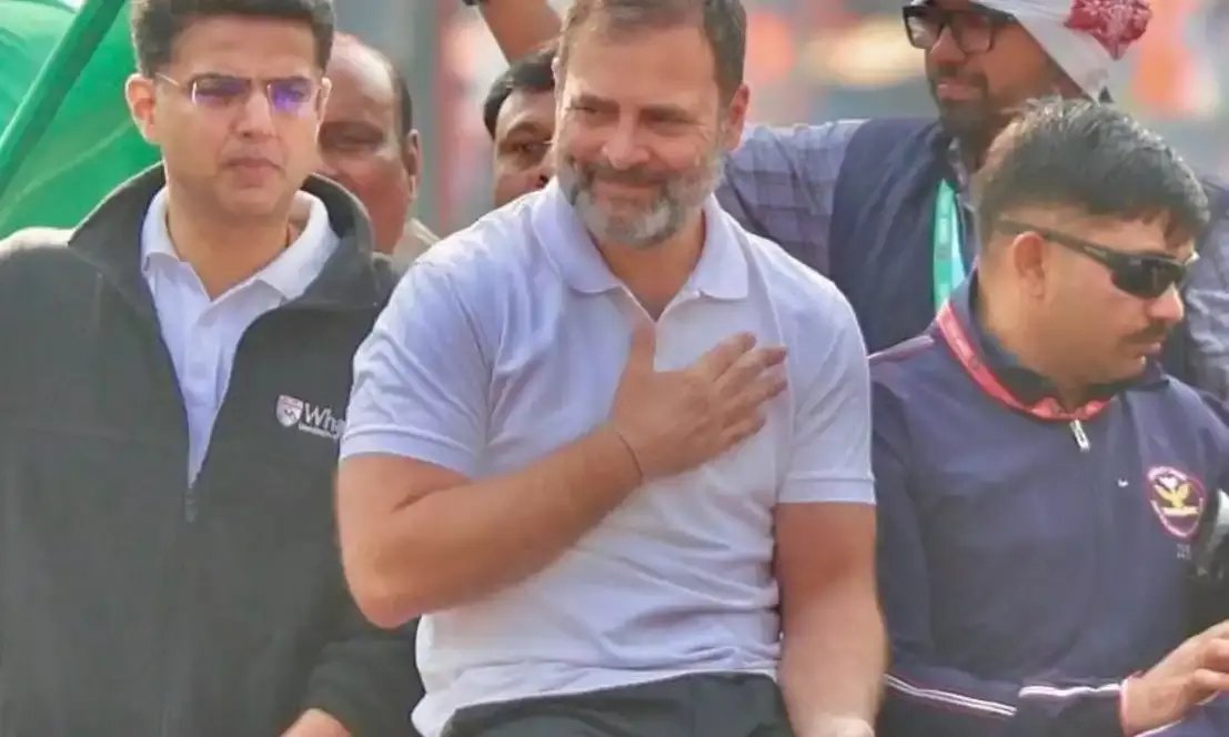 Bharat Jodo Nyay Yatra, Day 35: Rahul visits Kashi temple in Varanasi