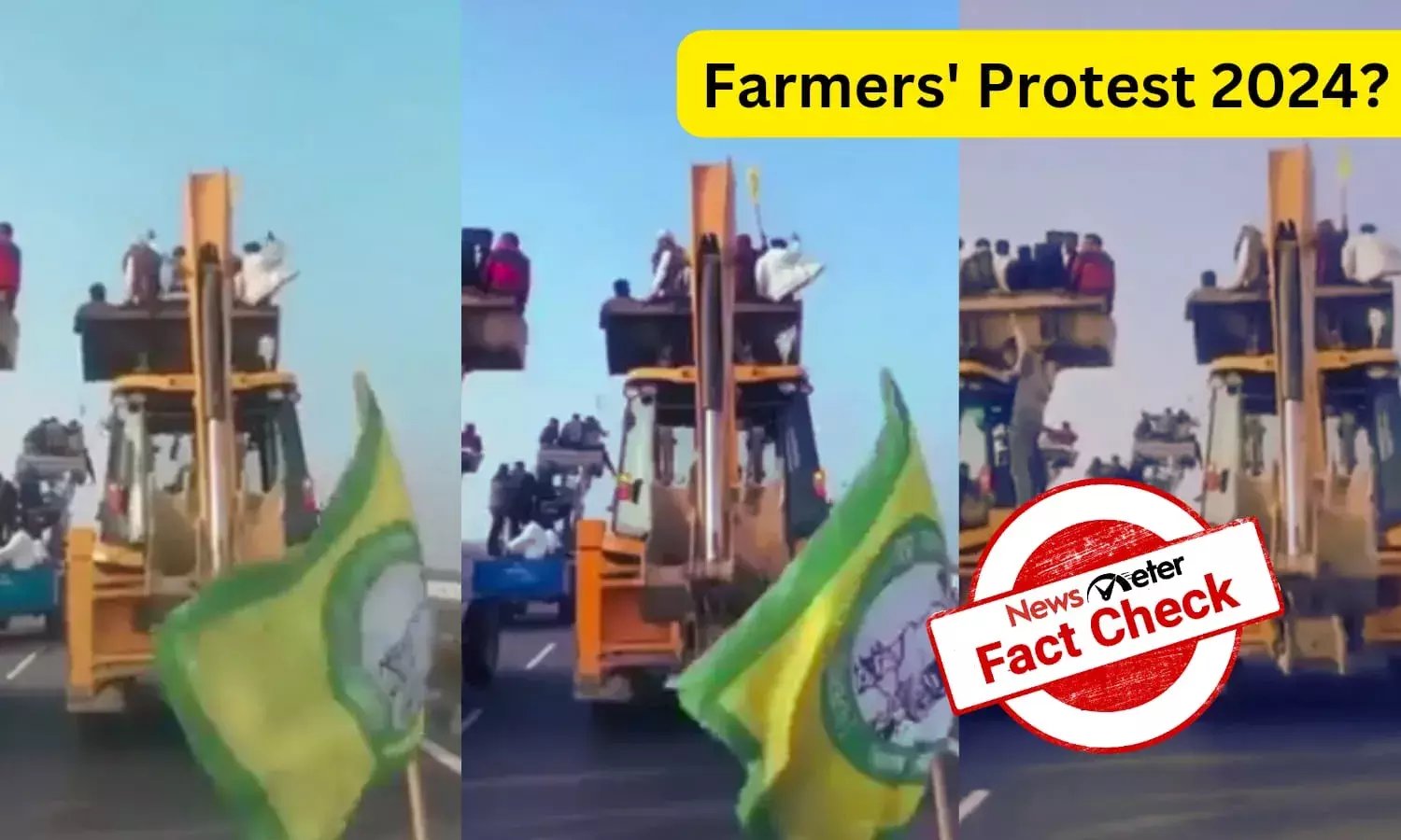 Fact Check: Video from previous farmers’ protest linked to ongoing unrest in 2024