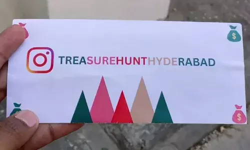 Insta handle launches real-world treasure hunt in Hyderabad