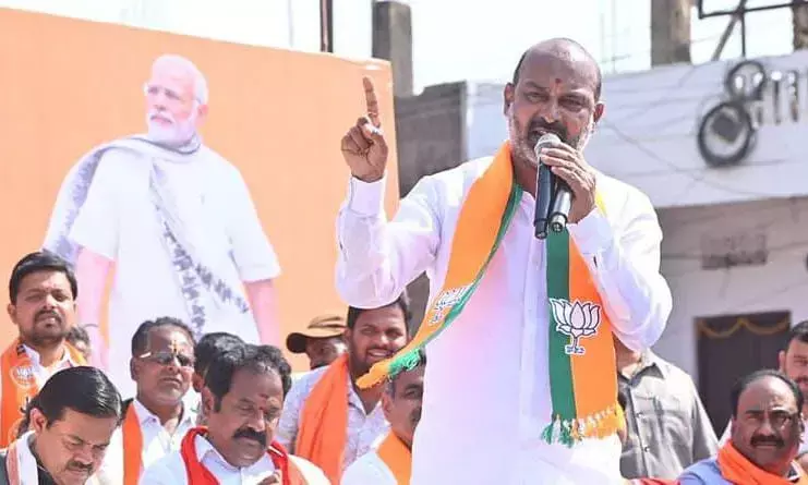 Telangana: No BJP-BRS pact for Lok Sabha polls, declares Bandi Sanjay