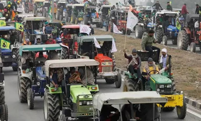 14,000 people, 1,200 tractors at Shambhu border, MHA tells Punjab govt to take action