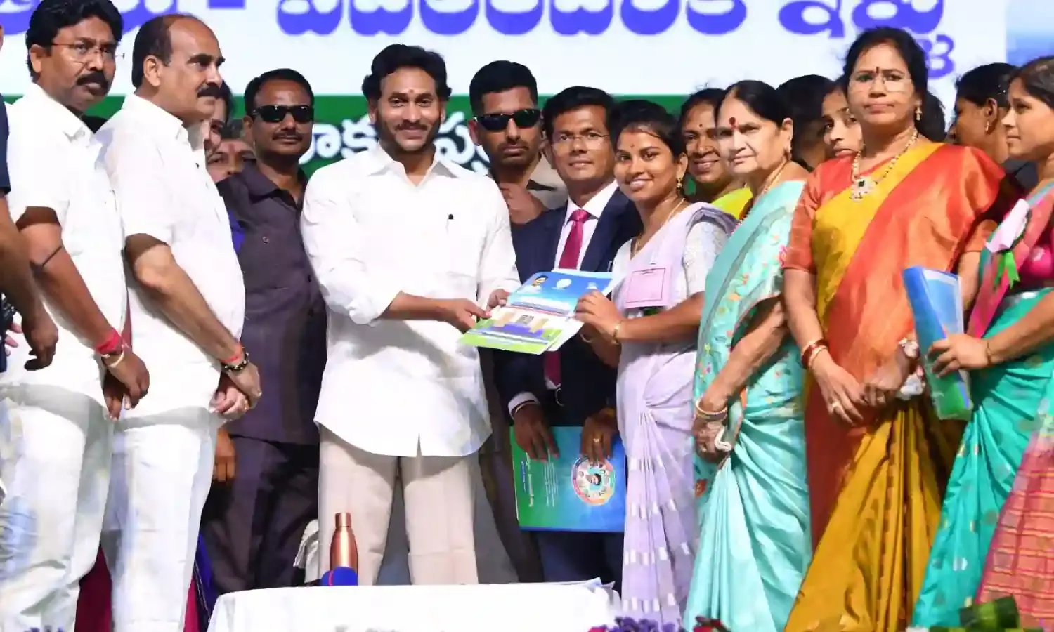 CM Jagan distributes 20,840 house pattas to women in Ongole