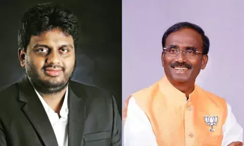 BJP leader Yoganandās son, others held in drug bust at Gachibowliās Radisson Hotel