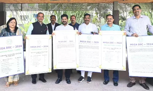 Telangana issues mega DSC notification, to fill 11,062 posts