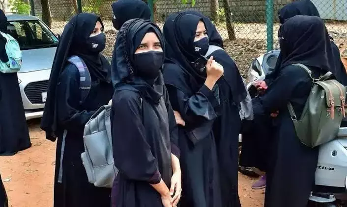 Musheerabad St Pious College students accuse admin of banning burqas during exams