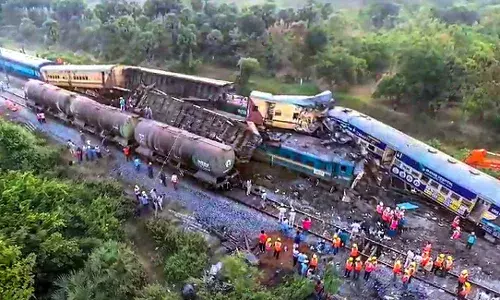 Oct 2023 Andhra train collision: Vaishnaw says driver, assistant were watching cricket on phone