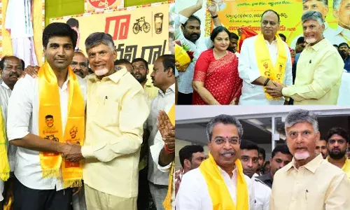 Two MPs, one MLA who quit YSRCP recently, join TDP