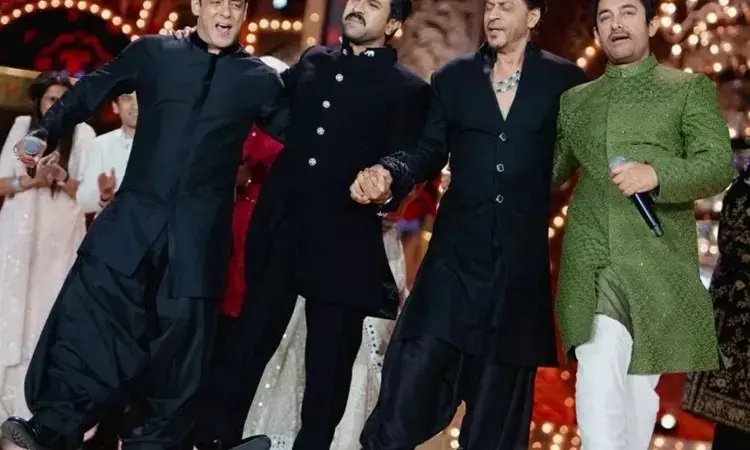 Anant Ambani-Radhikas pre-wedding bash: Khan trio dances to Naatu Naatu