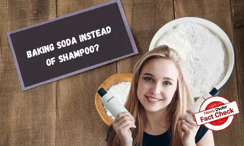 Fact Check: No, washing hair with baking soda doesnāt promote hair growth; high pH makes hair dry