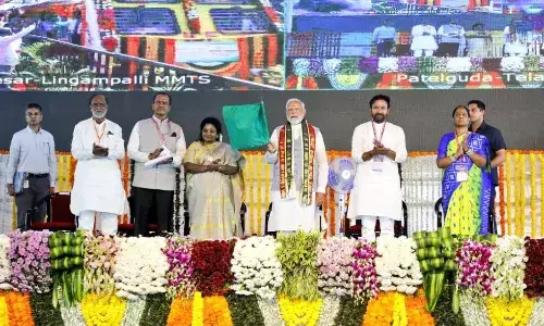 PM Modi launches projects worth Rs 7,200 crore in Telangana; highlights Centres focus on infra push