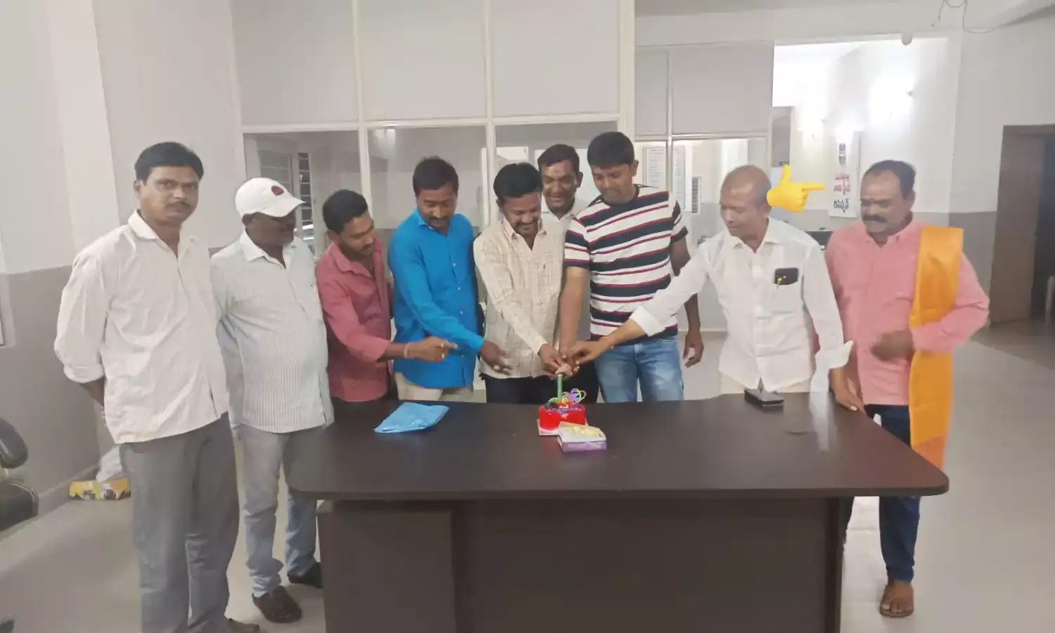 Bhupalpally SI takes part in birthday party of murder accused