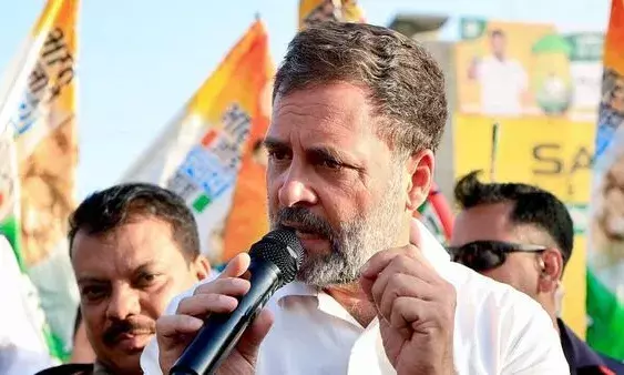 Rahul Gandhi-led Bharat Jodo Nyay Yatra reaches Gujarat