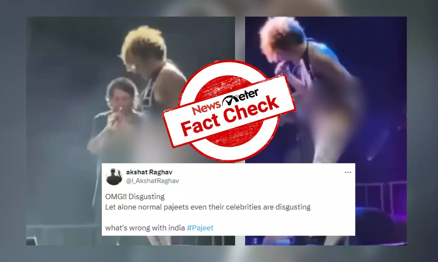 Fact Check: Viral video shows US singer Sophia Urista, not Indian celebrity, peeing on fan’s face