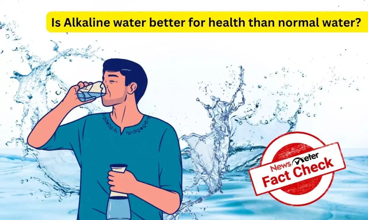 Fact Check: Ditching normal water for ‘alkaline water’ won’t do wonders for health