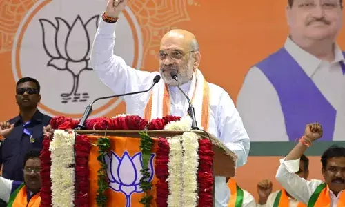 Amit Shah in Hyderabad: CAA wonāt cancel existing citizenship; Owaisi, Kharge are lying