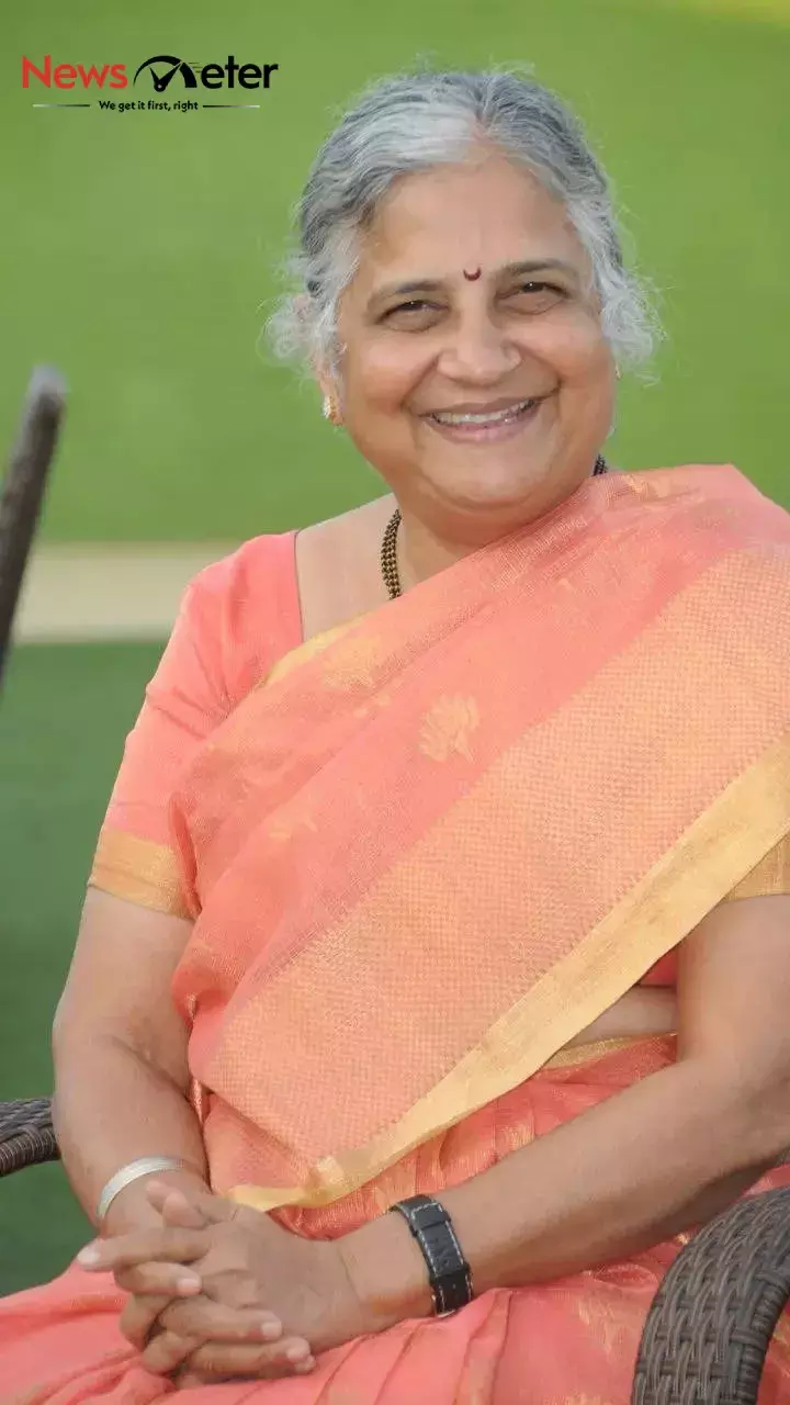 Sudha Murty takes oath