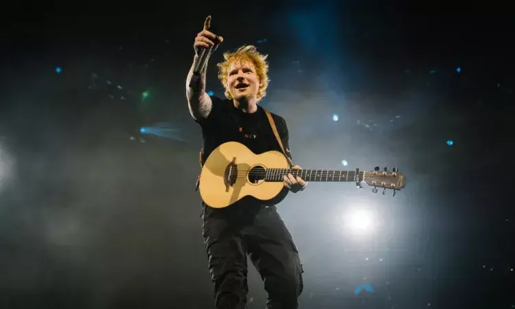 Ed Sheeran captivates audience at Mumbai concert, promises fans to return next year