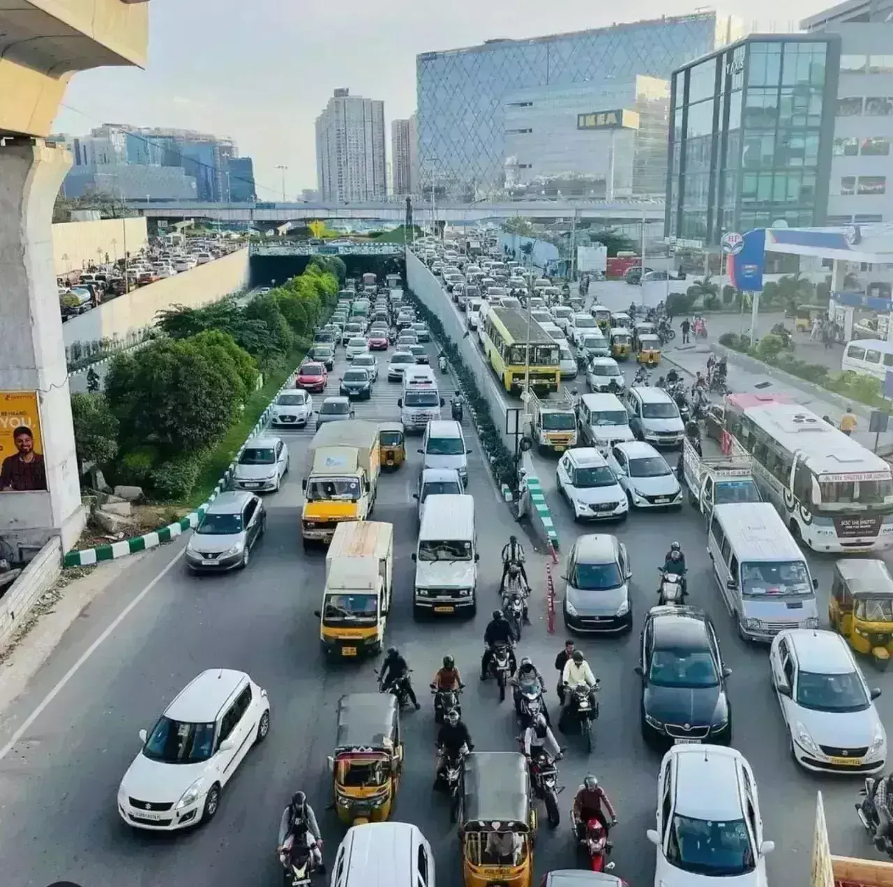 Hyderabad: Traffic diversions at IKEA Rotary from March 22 to ease congestion