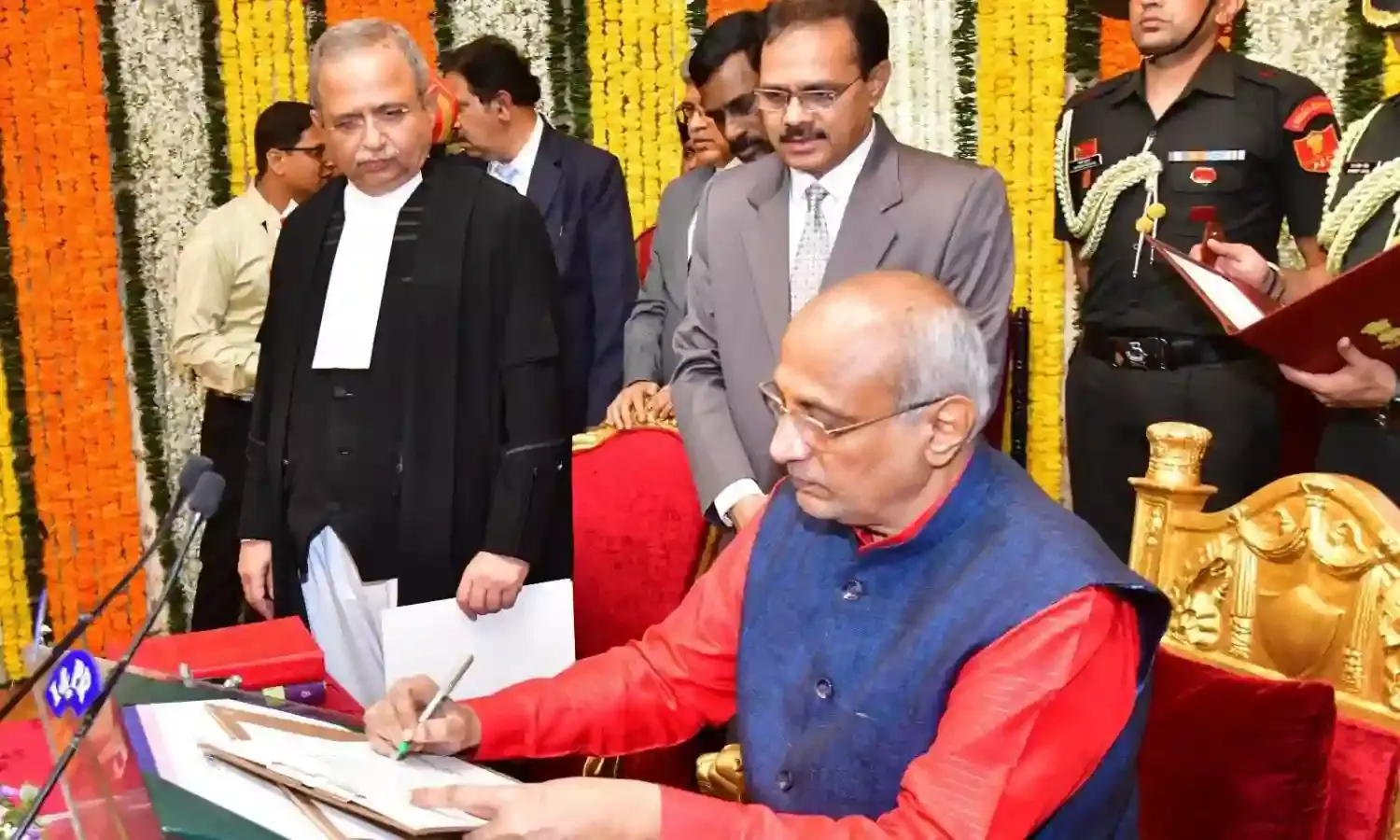 Jharkhand Guv Radhakrishnan assumes additional charge of Telangana