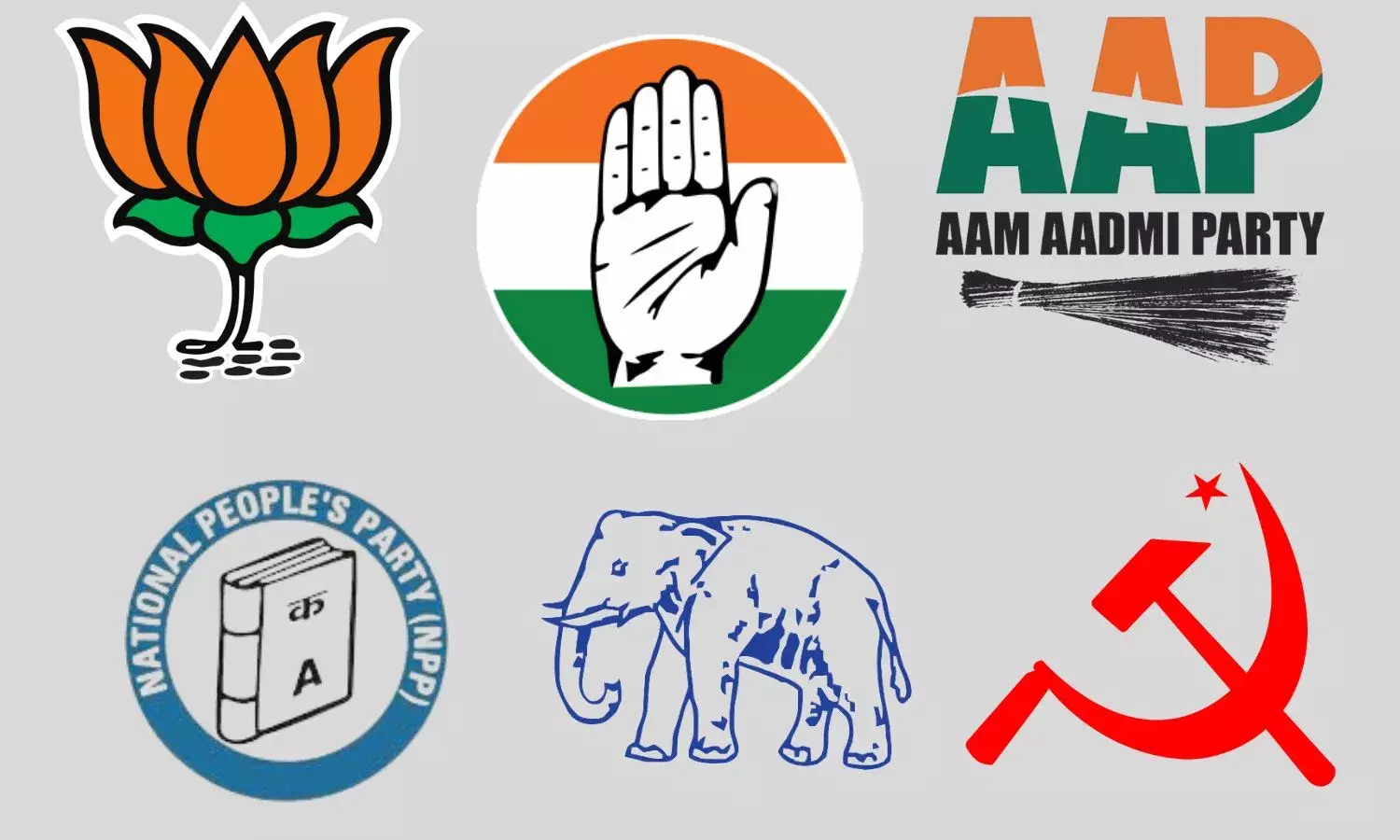 Over seven decades since first Lok Sabha polls, national parties count fell from 14 to 6