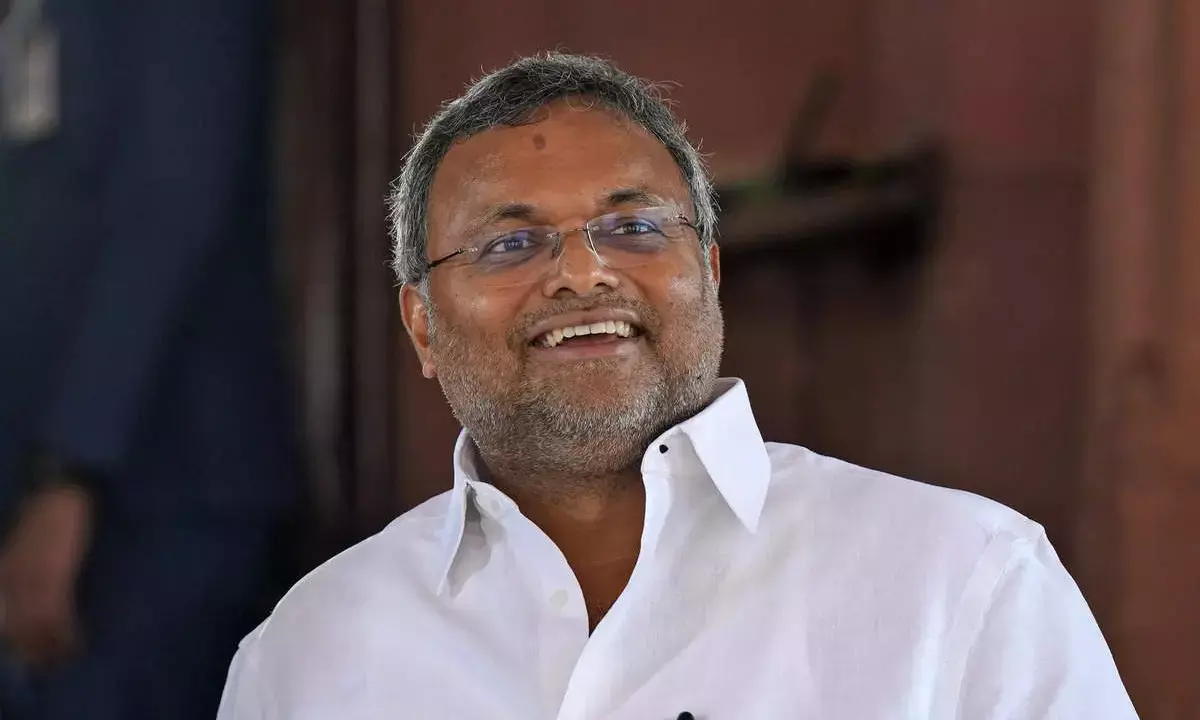 Karti Chidambaram took Rs 50L bribe through close aide in Chinese visa case: ED