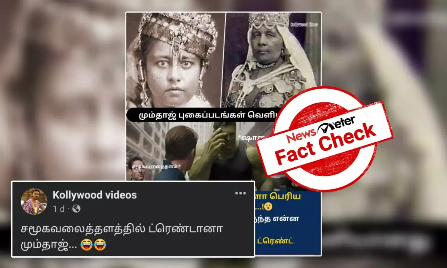 Fact Check: வைரலாகும் முகலாயப் பேரரசர் ஷாஜகான் மனைவி மும்தாஜின் புகைப்படம்; உண்மை என்ன?
