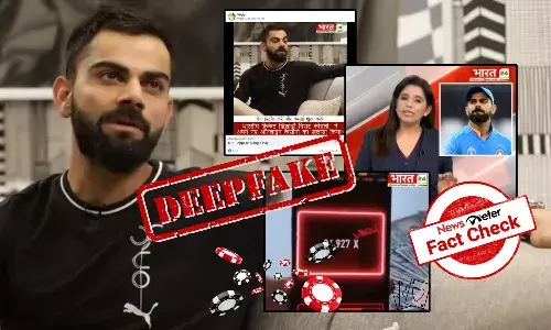 Fact Check: Video of cricketer Viral Kohli promoting an online casino app is a deepfake
