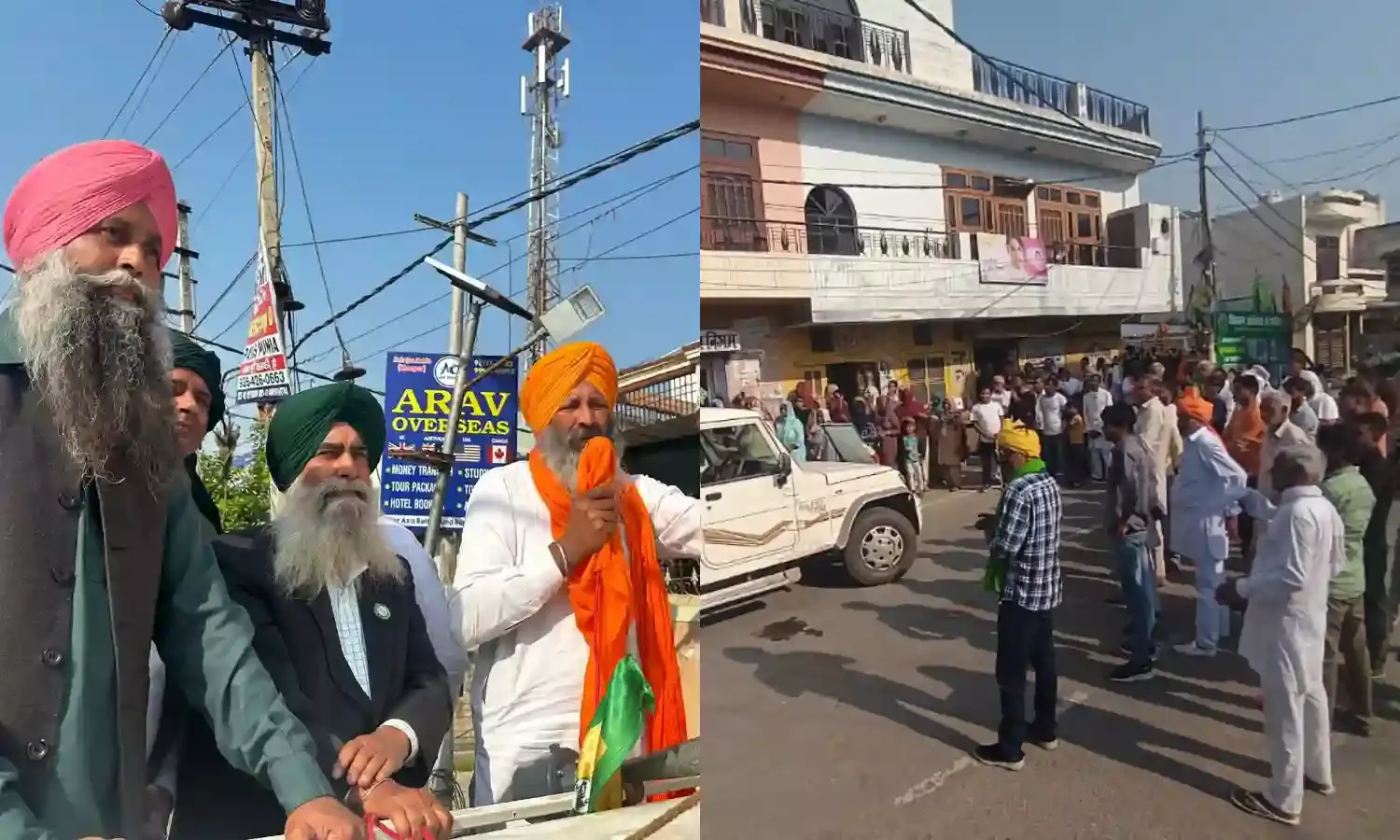 Farmer agitation completes 38 days; call for black flag protests against BJP