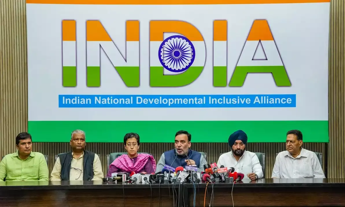 INDIA bloc to hold maha rally in Delhi on March 31 to safeguard democracy, says AAPs Rai