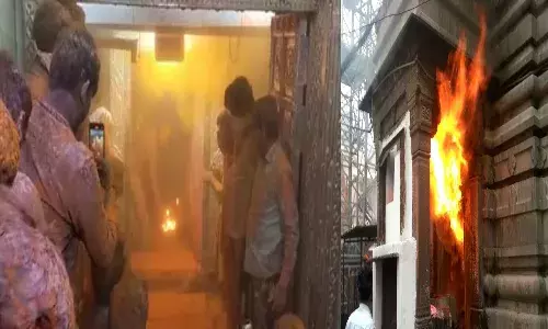 MP: 14 priests injured in fire in Ujjains MahakalĀ Temple