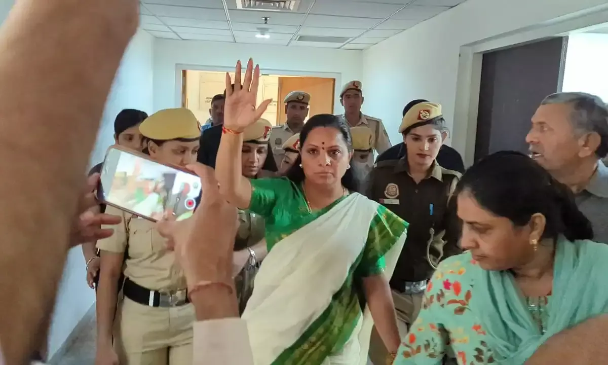 Breaking: BRS MLC Kavitha sent to judicial custody for 14 days