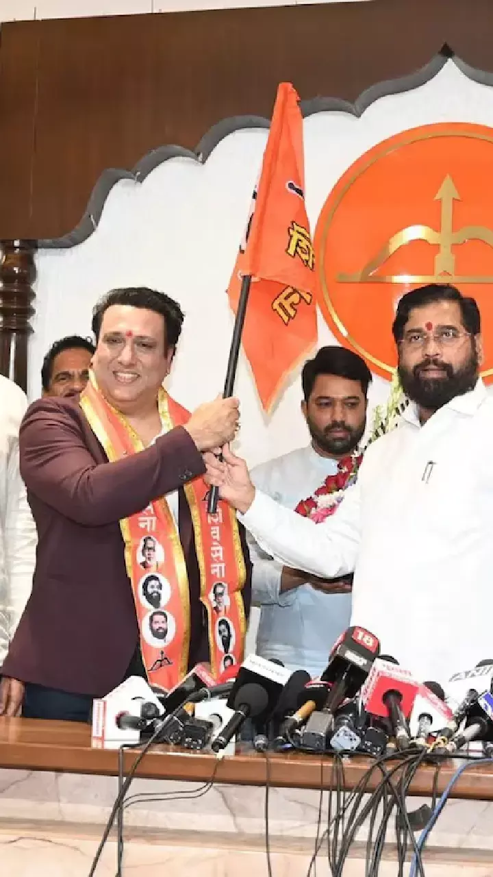 Govinda joins Shiv Sena after a 14-year hiatus