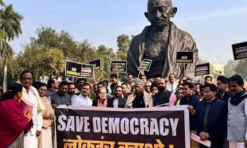 India bloc all set for Sundayās āSave Democracyā mega rally