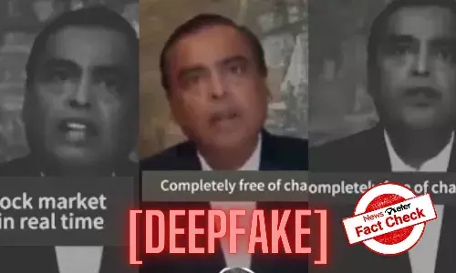 Fact Check: Advert with Mukesh Ambani endorsing a stock trading mentorship program is deepfake